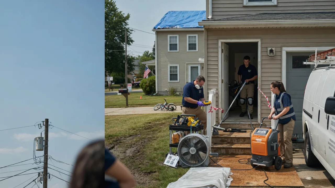 Water Damage Repair in Oldenburg, IN near me
